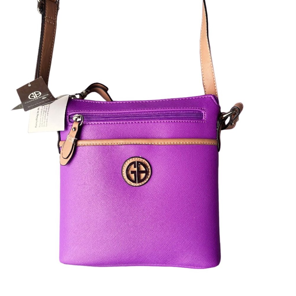 NWT GIANI BERNINI SAFFIANO CROSSBODY BAG